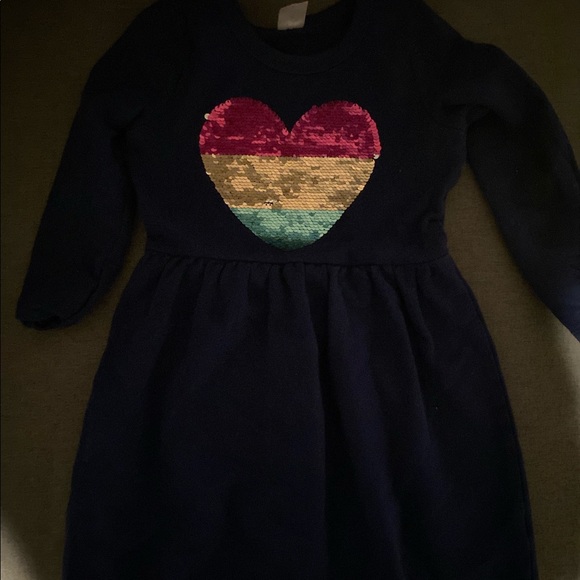 Dress with sequins details - Picture 5 of 8